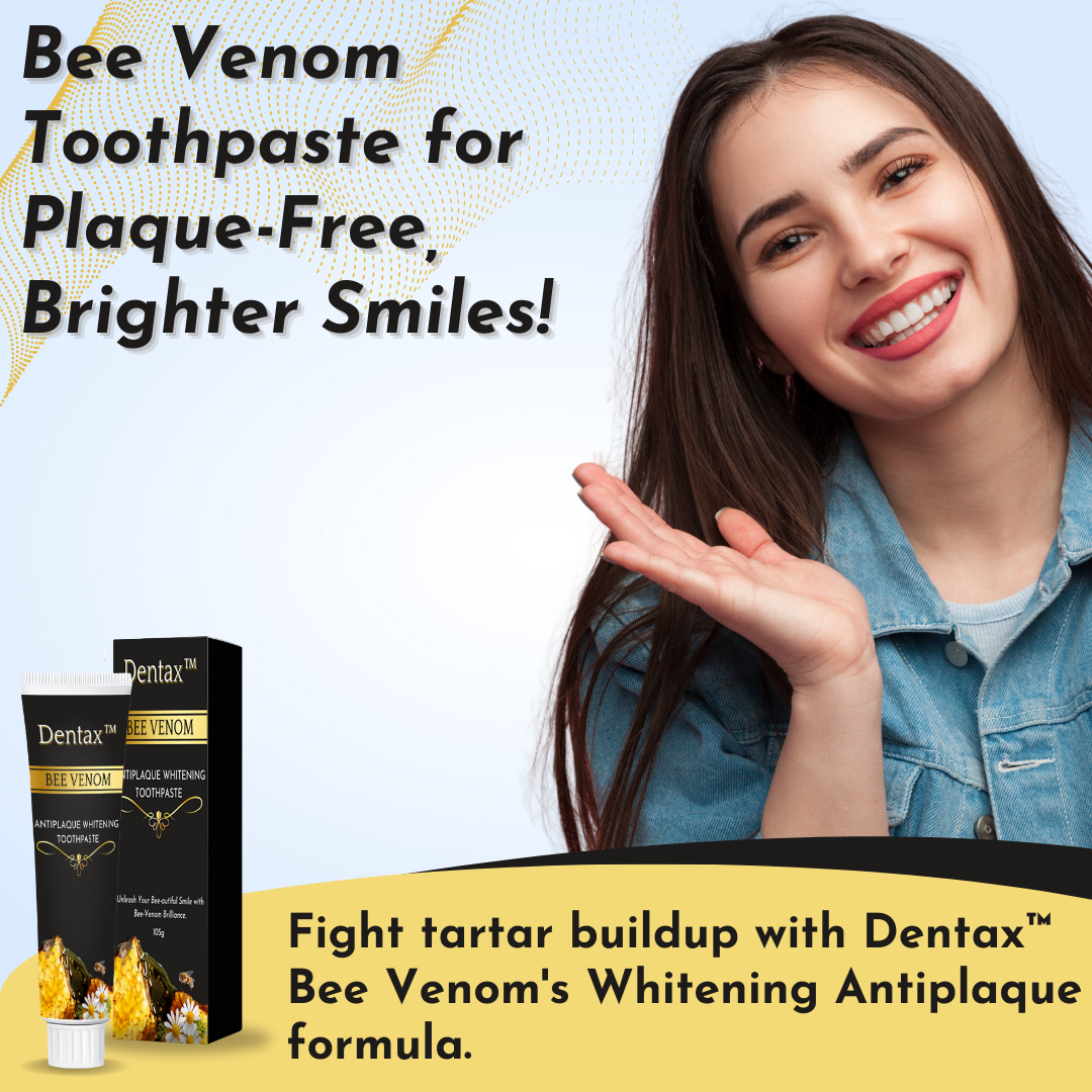 Dentax™ Bee Venom Antiplaque Whitening Toothpaste