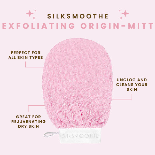 SilkSmoothe Exfoliating Origin-Mitt